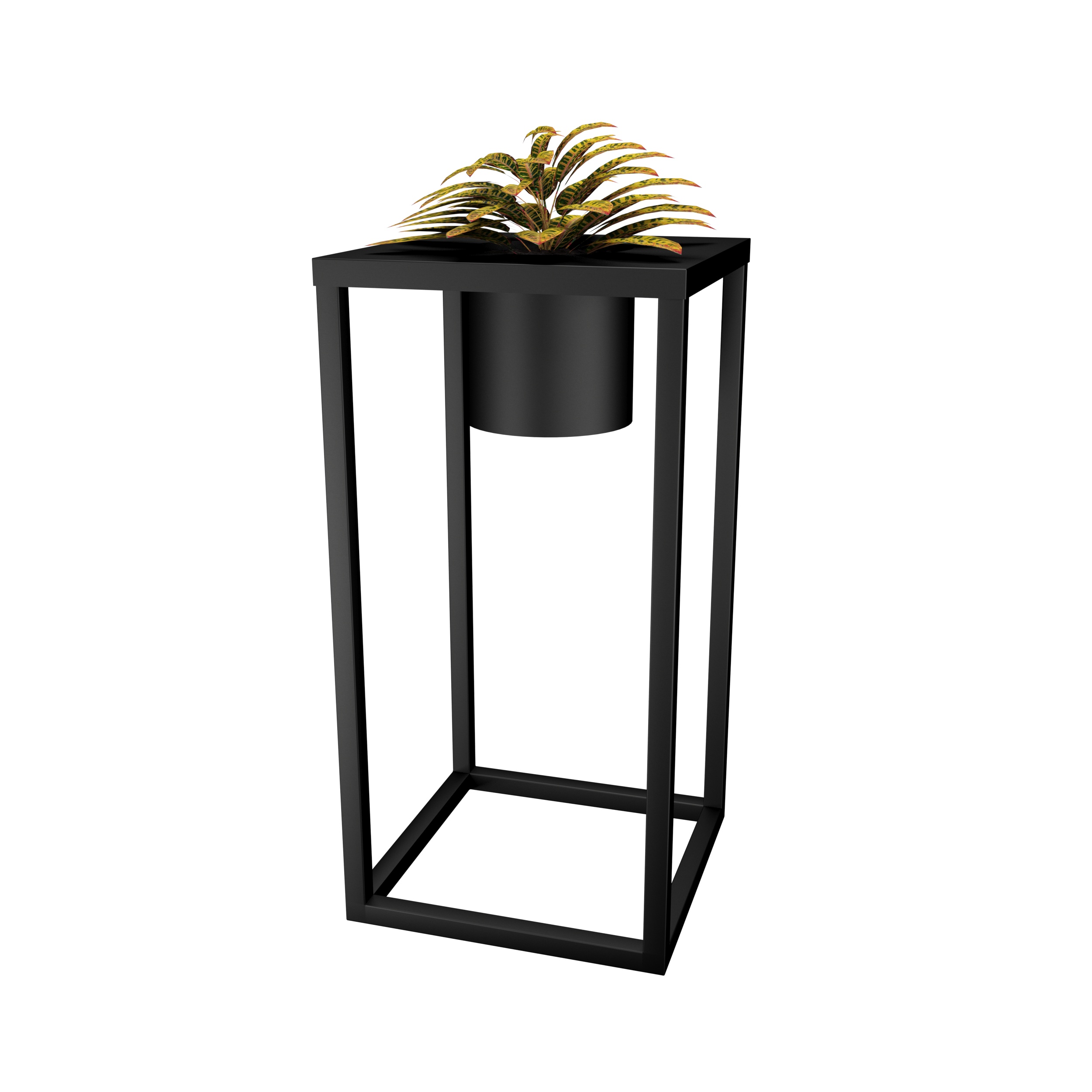 Blumenstnder Metall Tube Loft M 30x30x60 - Metalldekorationen.de